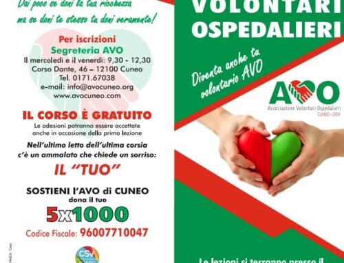 41° corso di formazione per aspiranti volontari A.V.O. Cuneo